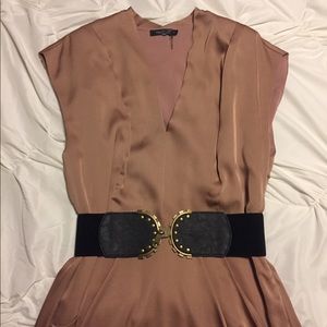 Rose/Beige short dress